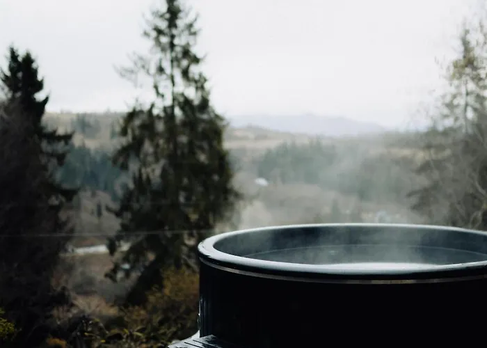 بيت خشبي Black Rock Mountain Retreat *