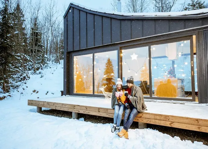 بيت خشبي Black Rock Mountain Retreat